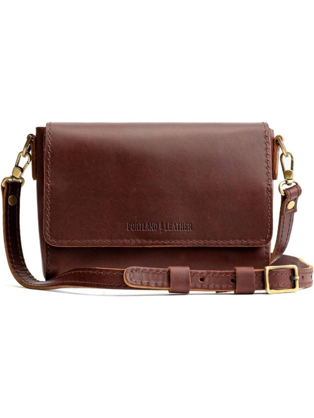 Stylish Full-Grain Mini Crossbody Bag for Women - Perfect Everyday Accessory